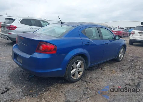 2013 Dodge Avenger Se from USA, damaged, VIN 1C3CDZAB4DN688359